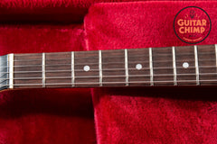 2010 Fender Japan MG69 Mustang Stop Tail – Matte Black w/ Matching Headstock | Rare | MIJ | Tweed Case