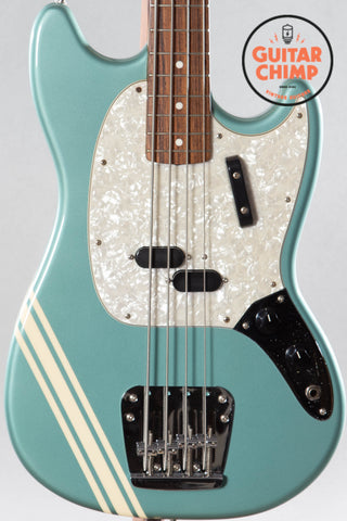 2014 Fender Competition Mustang Bass '69 Vintage Reissue MB-SD CO Ocean Turquoise Metallic