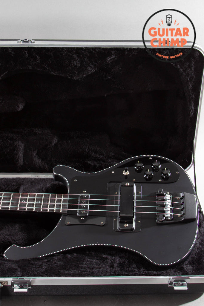 2018 Rickenbacker 4003 Noir | 1 of 15 | Satin Black | Checkerboard Binding | OHSC | Rare