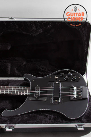 2018 Rickenbacker 4003 Noir | 1 of 15 | Satin Black | Checkerboard Binding | OHSC | Rare