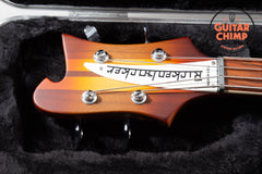 2023 Rickenbacker 4003 Satin Autumnglo | Checkerboard Binding | OHSC | Rare