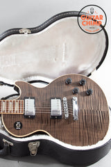 2011 Gibson Chad Kroeger Blackwater Les Paul Trans Black | Piezo | Rare | OHSC