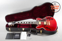 2021 Gibson Custom Shop CS-356 Figured Faded Cherry