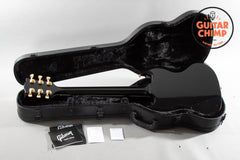 2023 Gibson SG Supreme Translucent Ebony Burst | AAA Top | Burstbucker Pro | OHSC