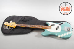 2014 Fender Competition Mustang Bass '69 Vintage Reissue MB-SD CO Ocean Turquoise Metallic