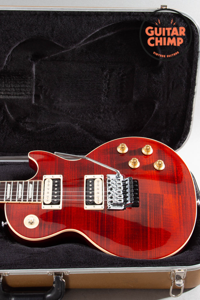 2014 Gibson Les Paul Traditional Pro II Floyd Rose Merlot Flame Top w/ Boost & Coil Split