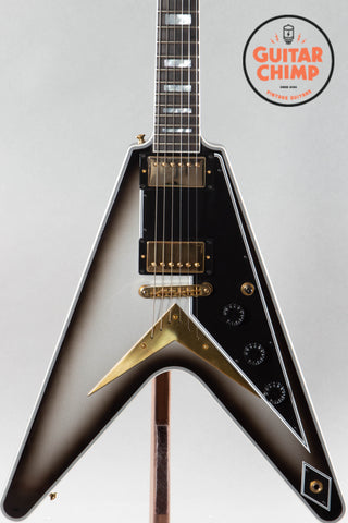 2023 Gibson Custom Shop Flying V Custom Silverburst