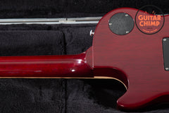 2014 Gibson Les Paul Traditional Pro II Floyd Rose Merlot Flame Top w/ Boost & Coil Split