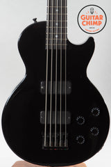 1996 Gibson Les Paul 5-String Bass Guitar Black