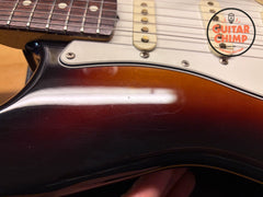 1984 Fender MIJ Japan ST62-65 ’62 Stratocaster JV Serial Sunburst Fender HSC