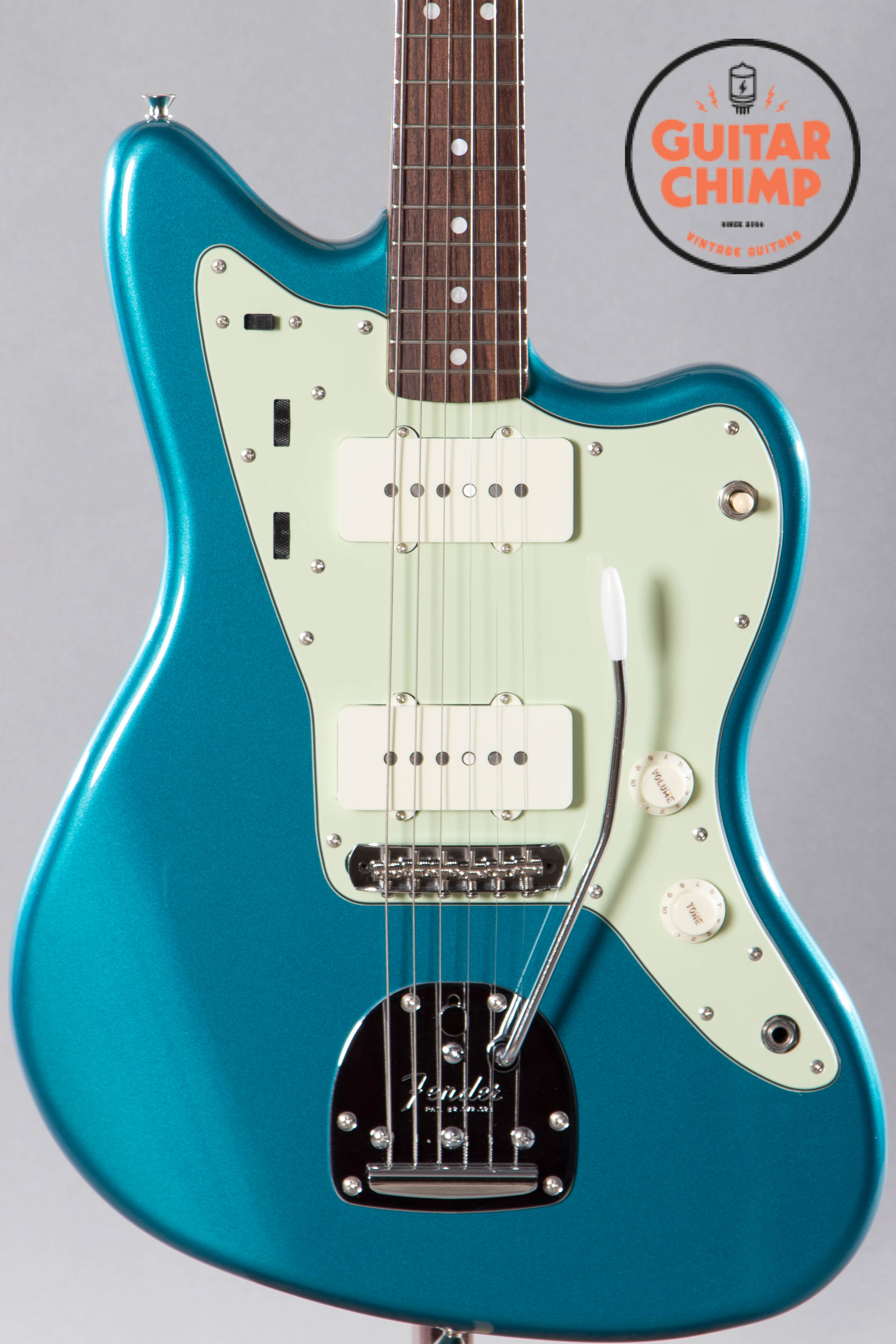 2022 Fender MIJ Traditional ‘60s II Jazzmaster Ocean Turquoise Metallic  Matching Headstock