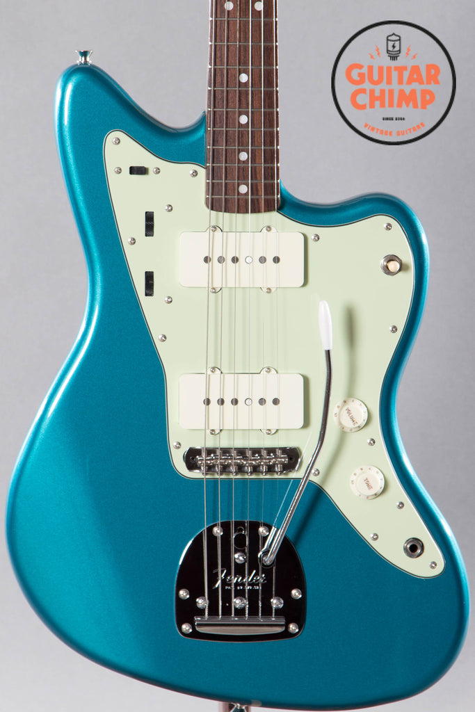 2022 Fender MIJ Traditional ‘60s II Jazzmaster Ocean Turquoise Metallic Matching Headstock