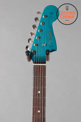 2022 Fender MIJ Traditional ‘60s II Jazzmaster Ocean Turquoise Metallic Matching Headstock
