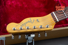 2013 Fender Japan TL62B ’62 Telecaster Custom Transparent Blue | Double Bound | MIJ | Tweed Case