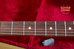 2013 Fender Japan TL62B ’62 Telecaster Custom Transparent Blue | Double Bound | MIJ | Tweed Case