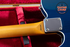 2013 Fender Japan TL62B ’62 Telecaster Custom Transparent Blue | Double Bound | MIJ | Tweed Case