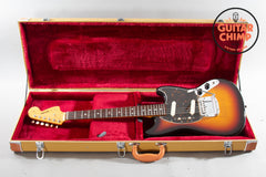 2017 Fender MIJ Traditional ’60s Mustang 3-Tone Sunburst | All Original | Tweed Case