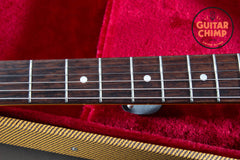 2017 Fender MIJ Traditional ’60s Mustang 3-Tone Sunburst | All Original | Tweed Case