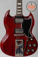 2021 Gibson Custom Shop 60th Anniversary ‘61 LP SG Standard Cherry Red w/Sideways Vibrola