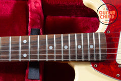 1994 Fender Japan MG69 ’69 Mustang Vintage White | MIJ | Tweed Case