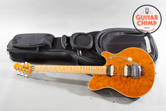 1997 Music Man Axis EX Trans Gold MIJ Figured Top w/ Floyd Rose