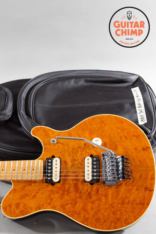 1997 Music Man Axis EX Trans Gold MIJ Figured Top w/ Floyd Rose