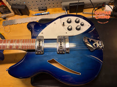 2005 Rickenbacker 360/12 Blueburst 12-String w/ OHSC Rare Finish