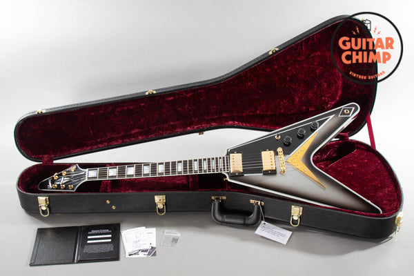 2023 Gibson Custom Shop Flying V Custom Silverburst | Guitar