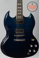 2005 Gibson Sg Supreme Midnight Blue Burst