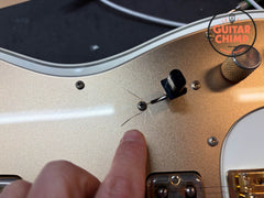 2012 Fender MIJ TN72G Thinline Super Deluxe Telecaster Olympic White Gold Hardware Japan w/ HSC