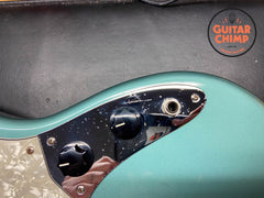 2014 Fender Competition Mustang Bass '69 Vintage Reissue MB-SD CO Ocean Turquoise Metallic