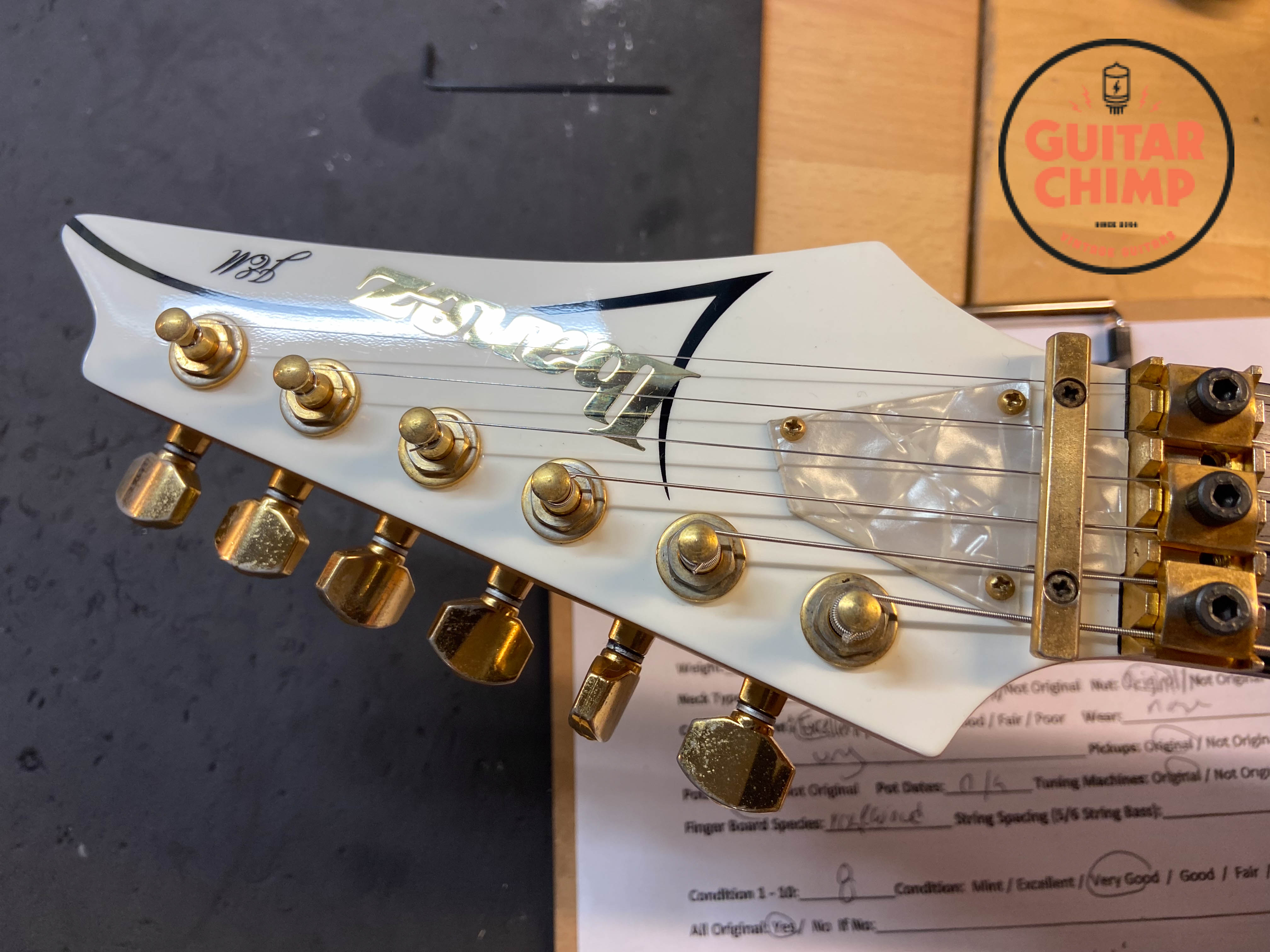 IBANEZ JAPAN 7 Corde LO-PRO EDGE Sistema Trem Polvere Cosmo UV VAI RG J - Foto 3