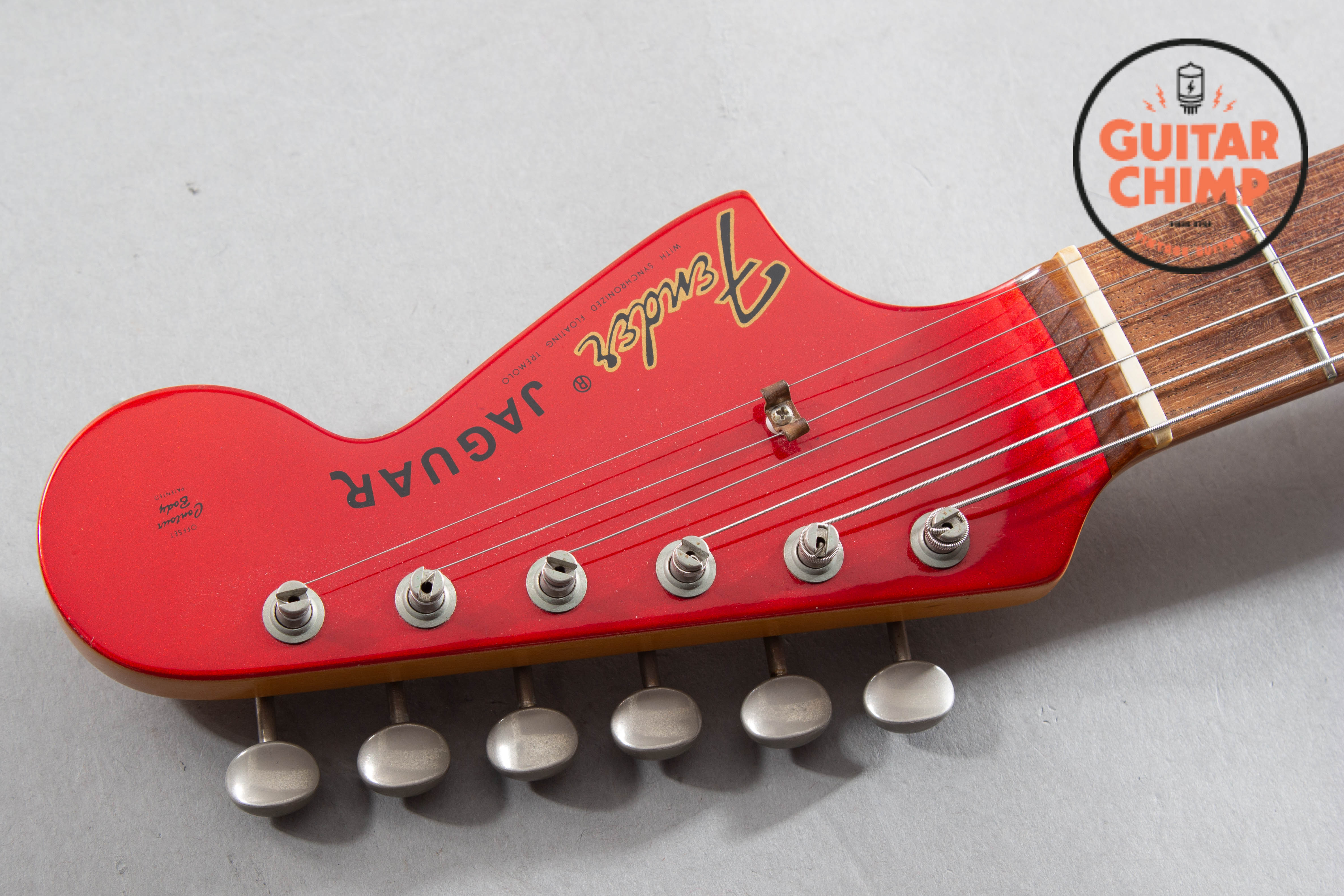 1999 Fender Japan '62 Reissue Jaguar JG66-85 CIJ Candy Apple Red