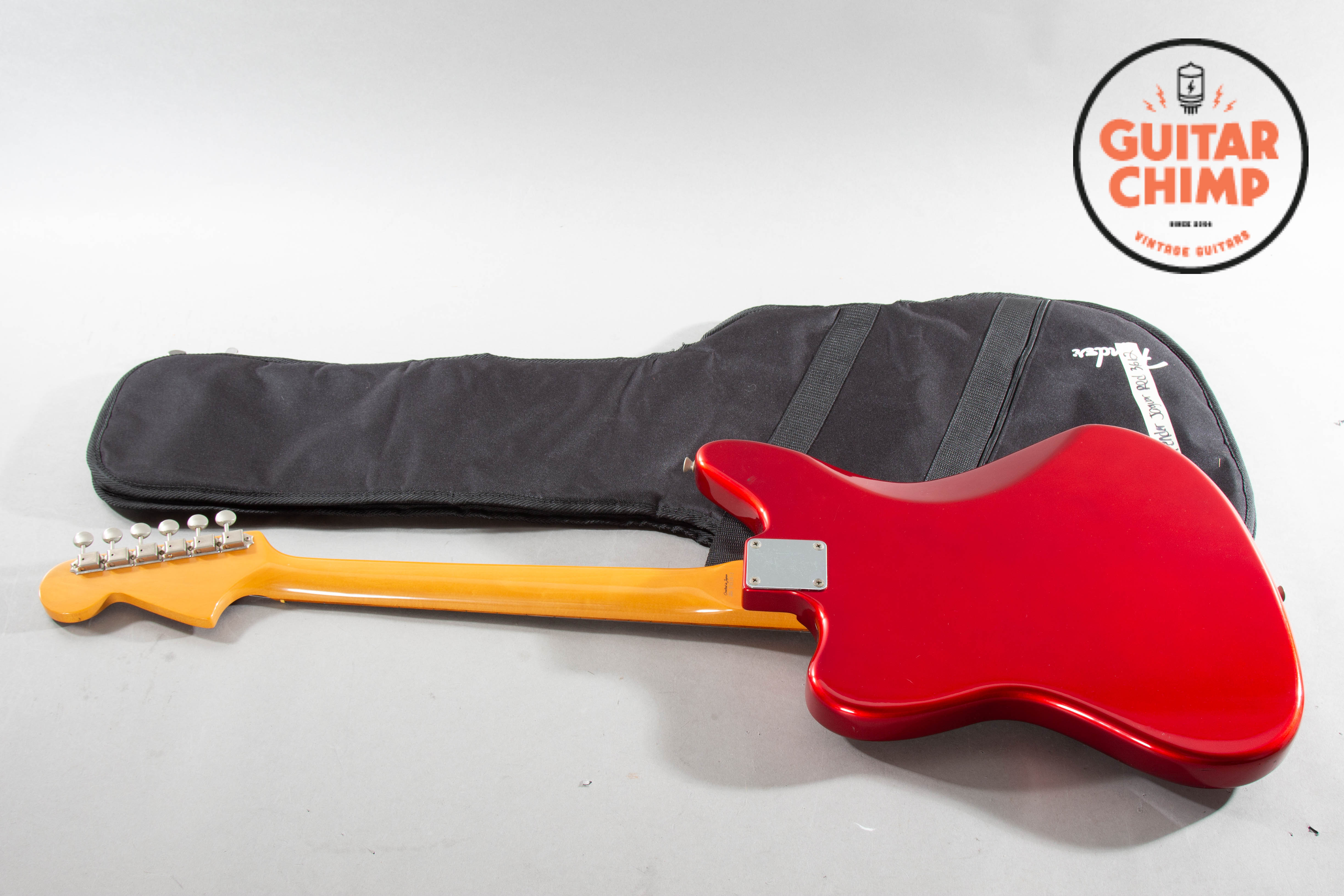 1999 Fender Japan '62 Reissue Jaguar JG66-85 CIJ Candy Apple Red