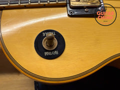 1987 Gibson Les Paul Custom Alpine White (Yellowed) Tim Shaw Pickups w/ Chainsaw Case