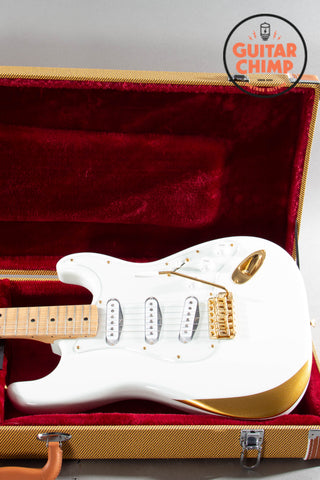 2022 Fender Ken Stratocaster Experiment #1 Japan MIJ Original White Gold Hardware HSC