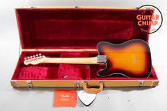 2025 Fender Japan MIJ Heritage 60s Telecaster Custom Sunburst Nitro Double Bound Tweed HSC