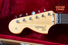 2018 Fender Japan MIJ Michiya Haruhata Stratocaster Caribbean Blue Transparent Tweed HSC