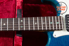 2018 Fender Japan MIJ Michiya Haruhata Stratocaster Caribbean Blue Transparent Tweed HSC