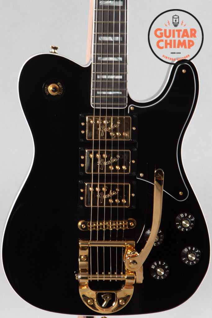 2020 Fender Parallel Universe Volume II Troublemaker Telecaster Deluxe Bigsby Black