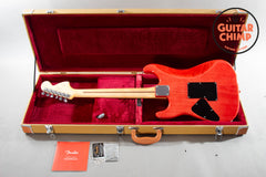 2020 Fender Japan MIJ Michiya Haruhata Stratocaster Trans Pink Flame Top Tweed HSC