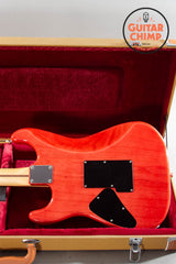 2020 Fender Japan MIJ Michiya Haruhata Stratocaster Trans Pink Flame Top Tweed HSC