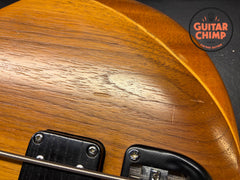 1991 Wal Mk2 5-String Bass Left-Handed Walnut/Brazilian Mahogany w/ Flight Case