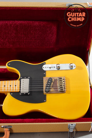 1986 Fender Japan TL52-65SPL Micawber Keith Richards Telecaster MIJ Natural Tweed HSC