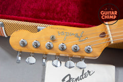 1986 Fender Japan TL52-65SPL Micawber Keith Richards Telecaster MIJ Natural Tweed HSC