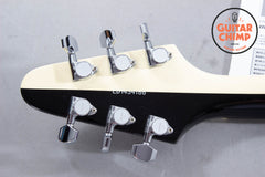 2014 ESP Edwards E-FV-125WB Michael Schenker Signature Flying V Black White