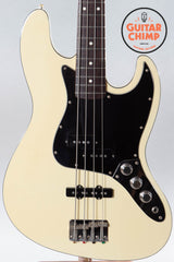 2006 Fender AJB Aerodyne Jazz Bass Vintage White