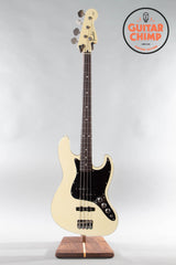 2006 Fender AJB Aerodyne Jazz Bass Vintage White