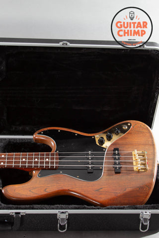 1991 Fender Japan Order Made JB62-65 ’62 Reissue Jazz Bass Walnut MIJ Gold HSC