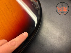 2004 Fender American Vintage ’62 AVRI Jazzmaster Sunburst Nitro w/ OHSC